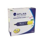 Atlas Highlighter MH200 BX=10EA Yellow, AS-MH20Y-YW